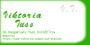 viktoria tuss business card
